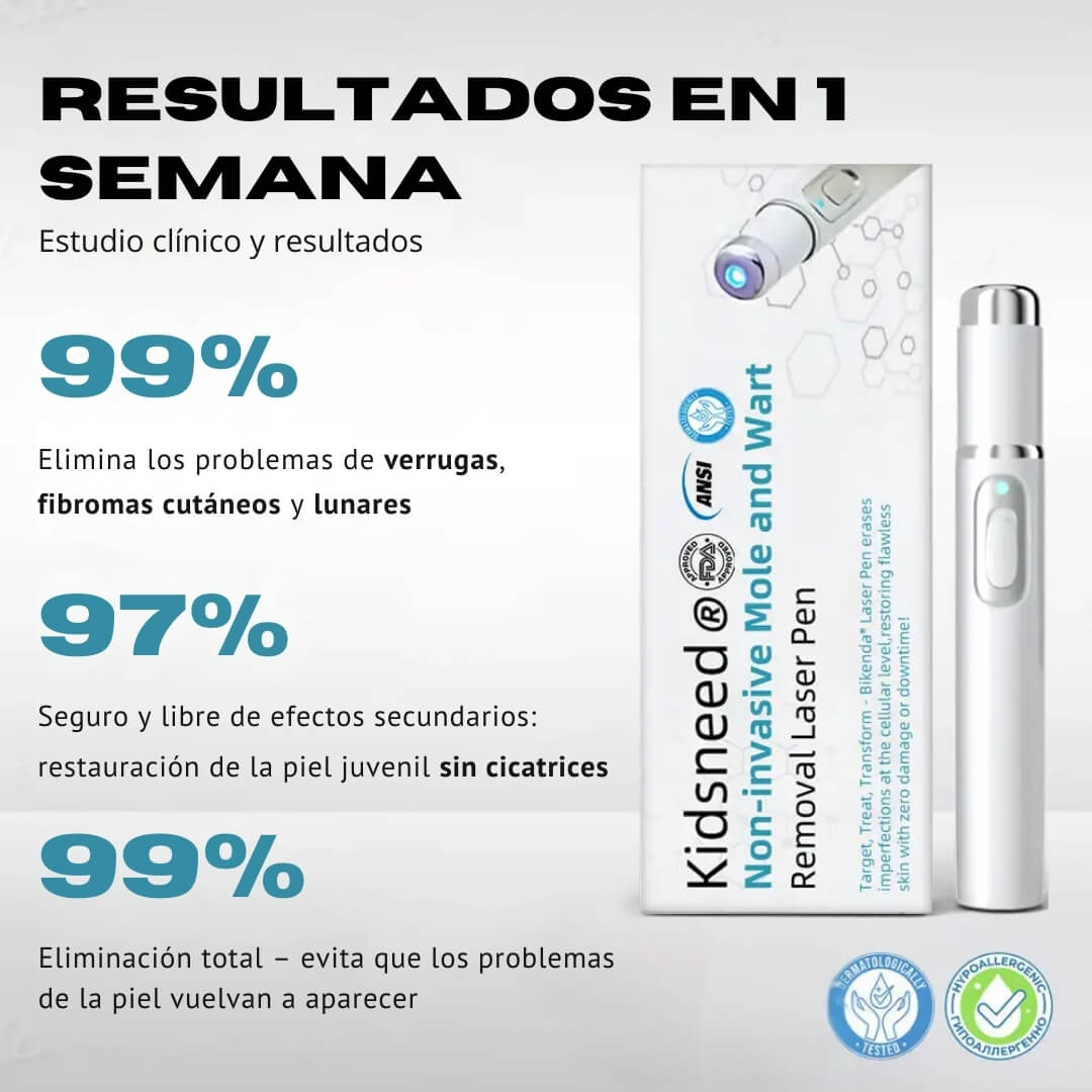 Kidsneed® – Bolígrafo láser para quitar lunares y verrugas